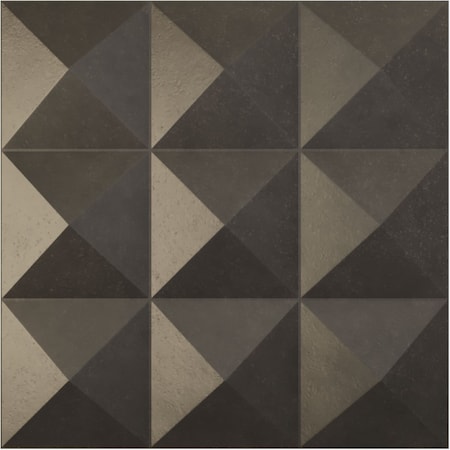 Ekena Millwork 11 7/8in. W x 11 7/8in. H Benson EnduraWall Decorative 3D Wall Panel, Total 11.76 Sq. Ft., 12PK WP12X12BEDST-CASE-12